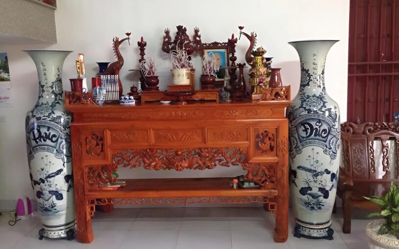cách đặt bàn thờ gia tiên