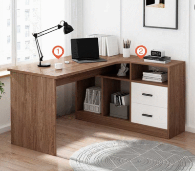 ban hoc, ban lam viec chu l