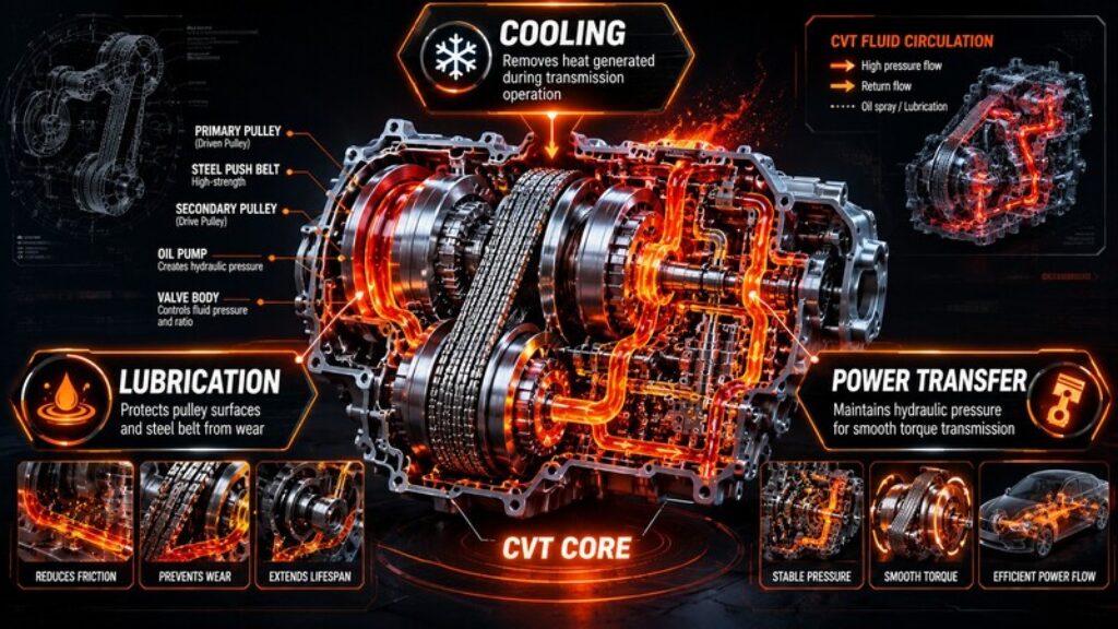 mặt cắt thể hiện vai trò hop so cvt