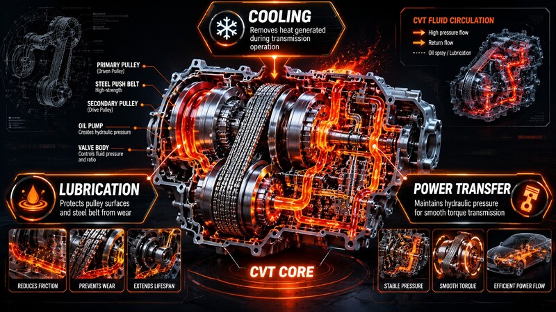 Mặt cắt SEO cvt oil change
